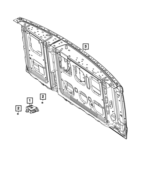 Keys, Modules and Engine Controllers for 2021 Ram 1500 #26