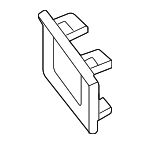 2548857303 - Body: Tow Eye Cap for Mercedes-Benz Image