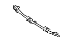 2548852001 - Body: Grille Bracket for Mercedes-Benz Image