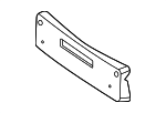 2548850001 - Body: License Plate Bracket for Mercedes-Benz Image