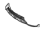 2548853101 - Body: Grille for Mercedes-Benz Image