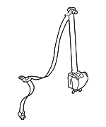 3L8Z78611B69AAC - Electrical: Retractor Assembly for Ford: Escape Image