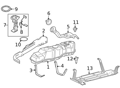 Gaskets & Sealing Systems for 2007 Lincoln Mark LT #0