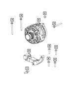 68505598AA - : Alternator Bracket for Mopar Image