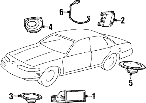 Sound System for 1992 Ford Crown Victoria #0