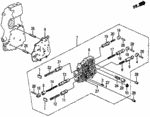 27263PA9000 - Transmission - Automatic: SEAT, VALVE SPRING (1.0MM) for Honda Image