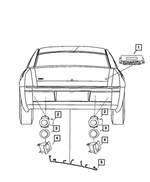 1EW63GW7AA - Electrical: Park Assist Sensor for Mopar Image