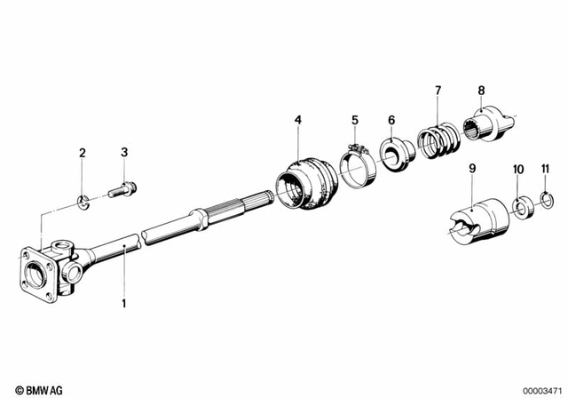 26111241825 - : Drive Shaft for BMW-Motorrad Image