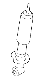 7L2Z18125AB - Suspension: Shock for Ford: Explorer | Mercury: Mountaineer Image
