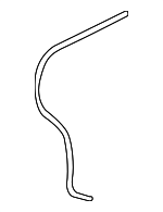 8537406110 - Body: Washer Hose for Toyota Image