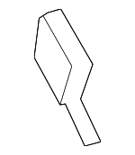 17A807241AGRU - Body: Tow Eye Cap for Volkswagen: Jetta Image