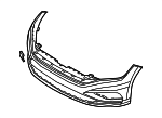 17A807217KGRU - Body: Bumper Cover for Volkswagen: Jetta Image