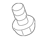 90037801701 - Engine: Trans Mount Bolt for Porsche: 718 Boxster, 718 Cayman, 718 Spyder, 911, Cayman, Panamera Image