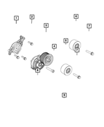 53011557AA - Cooling: Idler Pulley for Mopar Image