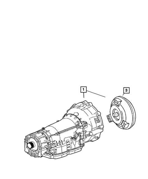 Transmission Assembly for 2007 Jeep Grand Cherokee #1