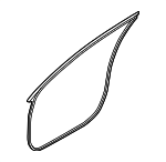 82140M7000 - Body: Door Weather-strip for Kia: Forte Image