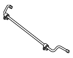 2053260665 - Suspension: Stabilizer Bar for Mercedes-Benz Image