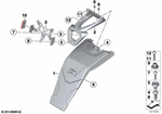 46628526816 - : License Plate Holder for BMW-Motorrad Image