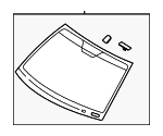 861103Q001 - Body: Windshield for Hyundai Image