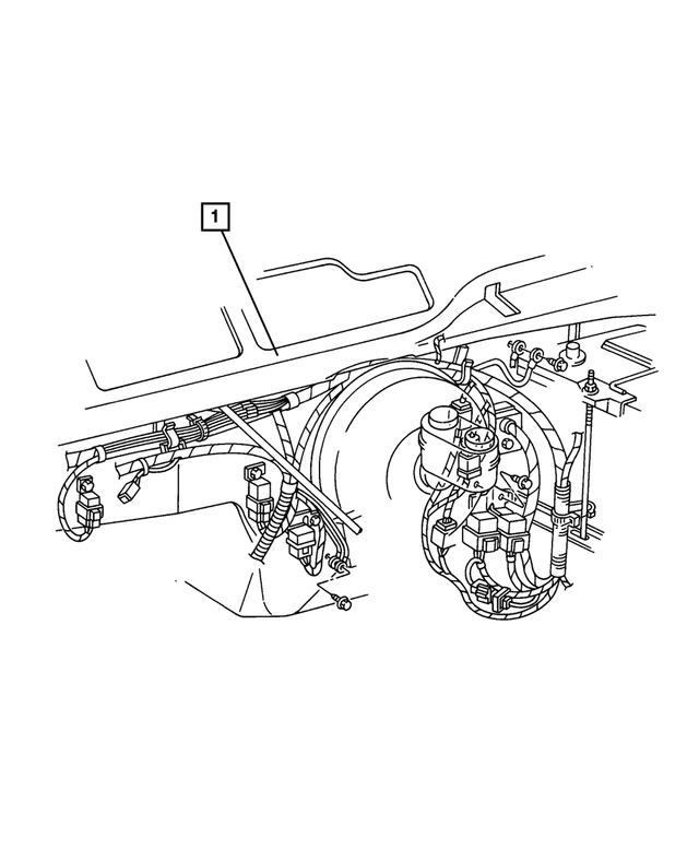 56050700AA - : Headlamp To Dash Wiring, Right for Mopar Image
