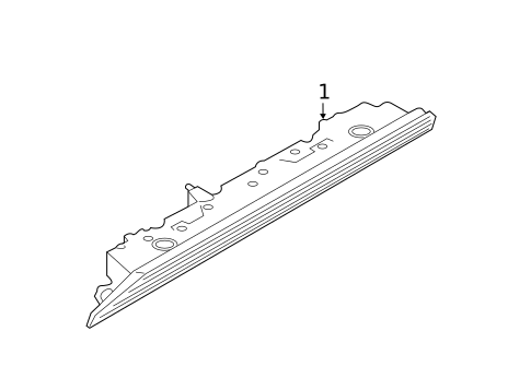 High Mounted Stop Lamp for 2022 Ford EcoSport #0