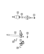 5147156AA - Front Wheel Drive; Differential and Drive Line: Engine Mount Heat Shield for Mopar Image