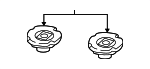 5059184AC - Body: Pkg Tray Speaker for Mopar Image