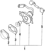 34100SD4A01 - : License Lamp for Acura Image