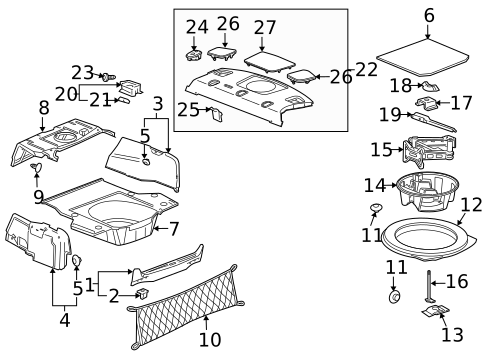 Lighting - Interior for 2006 Cadillac STS #0