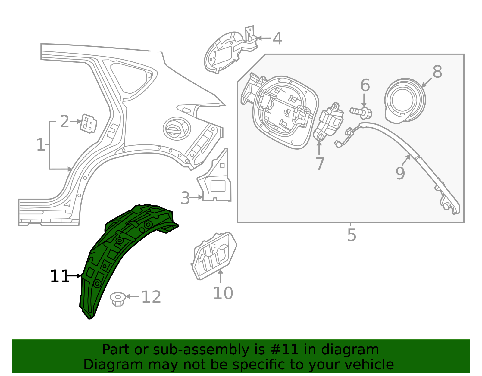 VA40-56-1H1B - Splash Shield - 2023-2025 Mazda CX-50 | Mazda Swag