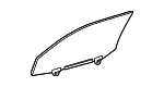 68101AC060 - Body: Door Glass for Toyota Image image