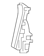 82550H8000 - : Rear Guide for Kia: Rio Image