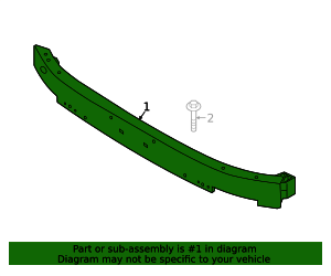 2019-2025 Volvo Impact Bar 32405272 | OEM Parts Online