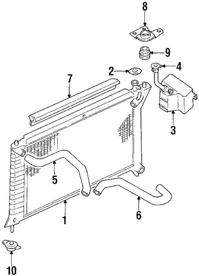 2533533010 - : Radiator Upper Insulator for Hyundai Image