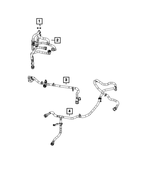 Air Conditioner and Heater Plumbing for 2025 Ram 1500 #2