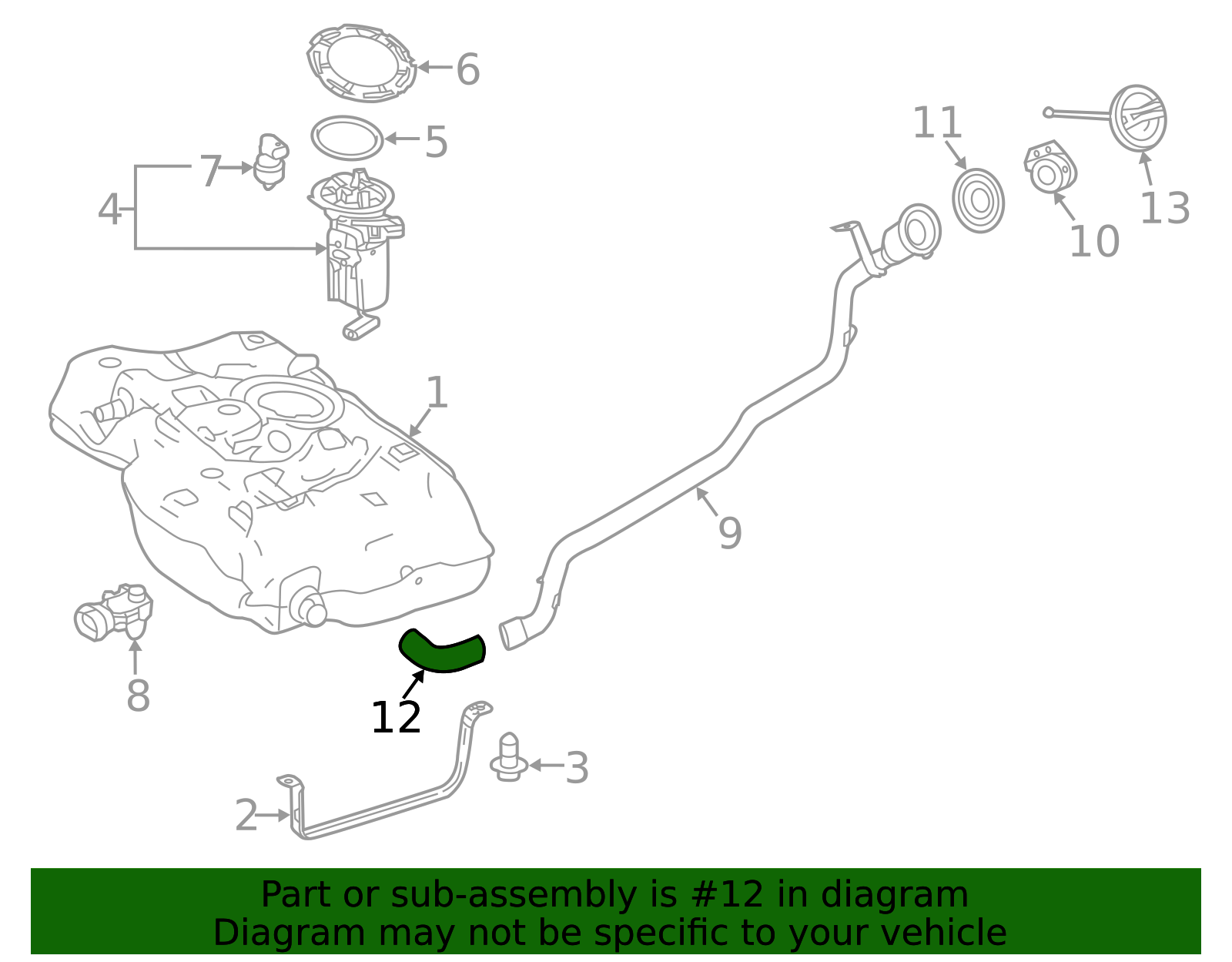 Fuel Filler Neck - OEM Fuel System Tube for Mercedes-Benz | AutoNation ...