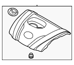 PX4N102F0C - : Engine Cover for Mazda: 3, CX-30, CX-50 Image