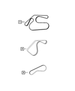 68502967AA - Cooling: Serpentine Belt for Mopar Image