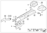 51487033720 - : Heat Shield, Engine Mount, Right for BMW Image