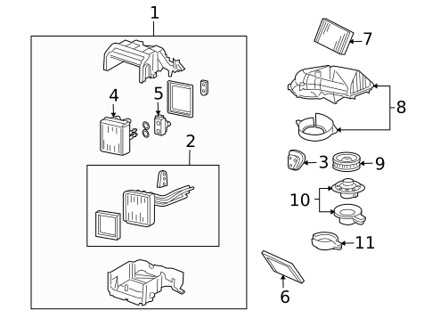 Filters for 2005 Ford Thunderbird #0