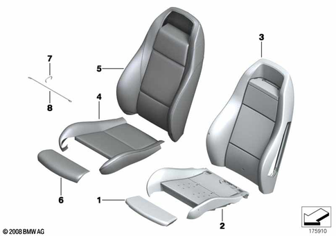 Front Seat for 2014 BMW Z4 35is #0