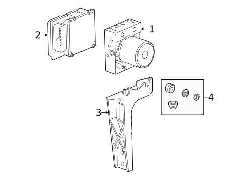 ABS Components for 2014 Chevrolet Corvette #0
