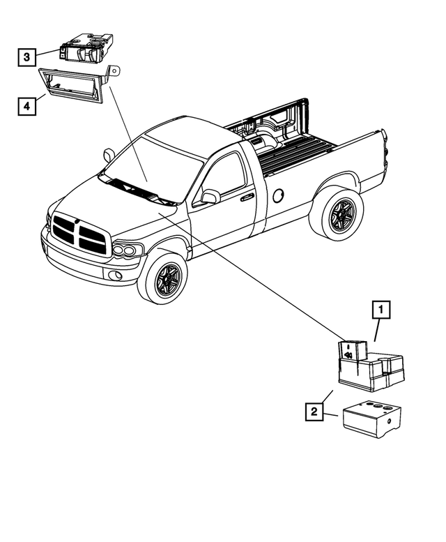 68066406AA - Electrical: Anti-lock Brake System Module for Mopar Image image