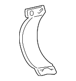 1134450020 - Engine: Rear Plate Plate for Lexus: GS400, GS430, SC400 Image