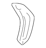 51437465155 - Body: Rear Cover for BMW: 330e, 330e xDrive, 330i, 330i xDrive, M340i, M340i xDrive Image