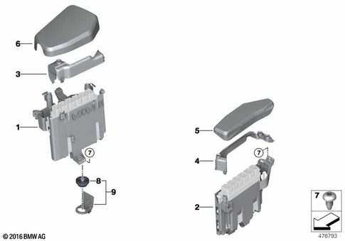 Control Unit Box for 2020 BMW M760iX #0