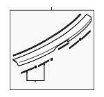 BN8V51960B94 - Body: Spoiler Assembly for Mazda: 3 Image