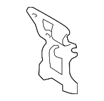 99735195901 - Brakes: Repair Kit Retainer Spring for Porsche: 718 Boxster, 718 Cayman, 911, Boxster, Cayman Image