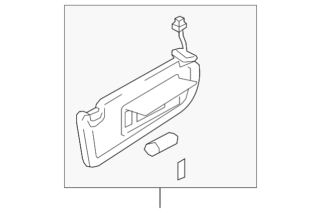 2009-2013 Mazda 6 Sun-Visor GS3L-69-270E-75 | OEM Parts Online