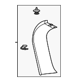 SL1Z4042410AA - Body: Side Molding for Ford Image